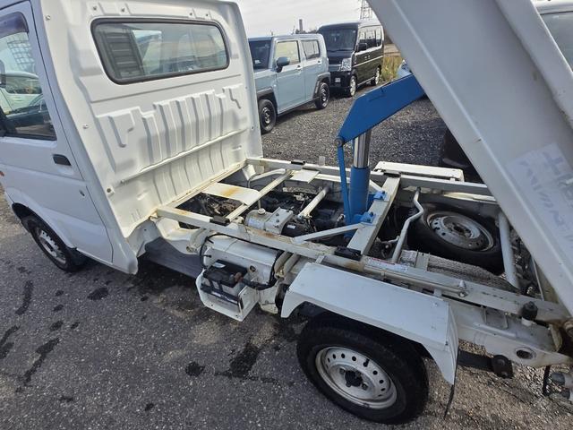 キャリイトラック ダンプ エアコン パワステ ダンプ 四駆切り替え(24枚目)