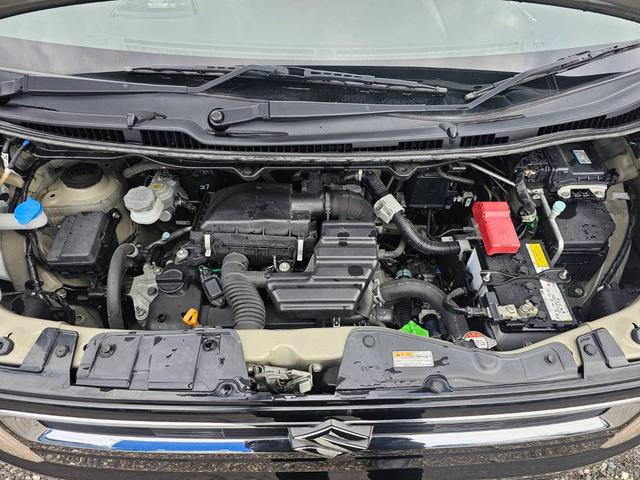 ワゴンＲ ハイブリッドＦＸ　４ＷＤ　プッシュスタート　シートヒーター　アイドリングストップ　ハイブリッド　ＥＴＣ　　スペアーキー　盗難防止システム　禁煙車　衝突安全ボディ　キーレスエントリー　ベンチシート　エアコン（37枚目）