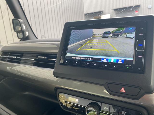 N-BOXカスタム Lスタイル+ブラック 衝突軽減ブレ-キ DVD再生 横滑り防止 シ-トヒ-タ- クルーズコントロール LEDライト ナビTV 地デジ スマキー フルオートエアコン パワーステアリング ABS USB(9枚目)