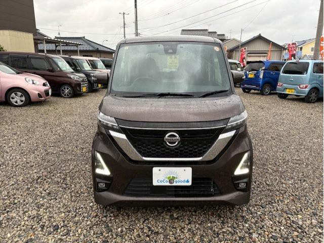 ルークス ハイウェイスター　Ｇターボ　全国保証２年　ナビ　フルセグ　全方位カメラ　両側パワースライドドア　オートライト　ＥＴＣ　前後ドラレコ　プッシュスタート　ベンチシート　プライバシィガラス　ＬＥＤヘッド　フォグランプ　革巻きステア（7枚目）