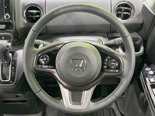 G・Lターボホンダセンシング 純正8型ナビ バックカメラ 衝突軽減 両側電動スライドドア シートヒーター フルセグTV Bluetooth ETC LEDヘッド&フォグ オートハイビーム 革巻きステアリング パドルシフト 禁煙車(12枚目)