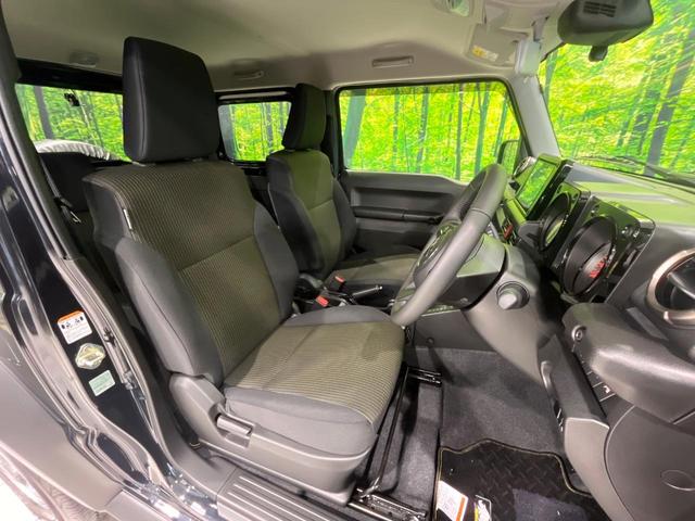 ジムニーシエラ JC SDナビ バックカメラ 衝突軽減 ETC ドラレコ Bluetooth フルセグ シートヒーター LEDヘッド オートエアコン オートライト 革巻きステアリング ステアリングスイッチ スマートキー(8枚目)