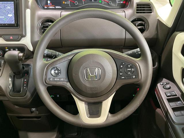 N-BOX L SDナビ 衝突軽減 バックカメラ 電動スライドドア Bluetooth ETC フルセグ LEDヘッド オートライト シートヒーター 横滑り防止装置 電動格納ミラー パワーウィンドウ スマートキー(10枚目)