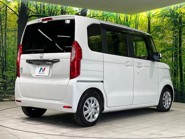 N-BOX L SDナビ 衝突軽減 バックカメラ 電動スライドドア Bluetooth ETC フルセグ LEDヘッド オートライト シートヒーター 横滑り防止装置 電動格納ミラー パワーウィンドウ スマートキー(17枚目)