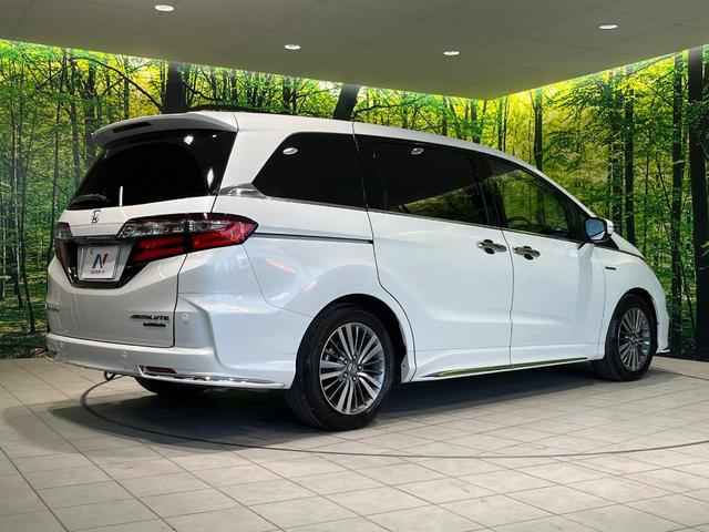 オデッセイハイブリッド ハイブリッドアブソルート・EXホンダセンシング 後席モニター 純正ナビ バックカメラ 衝突軽減 アダプティブクルーズ 両側電動スライドドア Bluetooth フルセグ ETC ドラレコ LEDヘッド・フォグ リアオートエアコン 革巻きステアリング(61枚目)