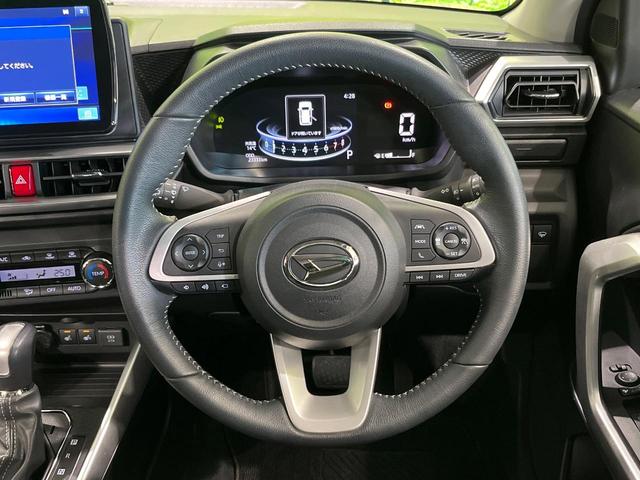 ロッキー プレミアムG 4WD SD9型ナビ 全周囲カメラ 衝突軽減 アダプティブクルーズ Bluetooth フルセグ ETC ドラレコ シートヒーター LEDヘッド オートエアコン オートライト 革巻きステアリング(11枚目)