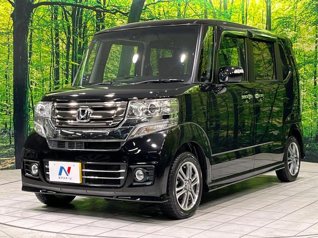N-BOXカスタム G・Lパッケージ 純正ナビ バックカメラ 両側パワースライドドア ETC HIDヘッド オートライト オートエアコン パワーウインドウ プライバシーガラス 電動格納ミラー ステリモ プッシュスタート スマートキー(56枚目)