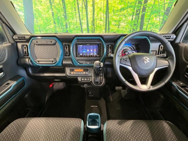 ハスラー ハイブリッドX 4WD SDナビ バックカメラ 衝突軽減 Bluetooth フルセグ LEDヘッド 革巻きステアリング パーソナルテーブル オートライト オートエアコン バニティミラー プッシュスタート ステリモ(2枚目)