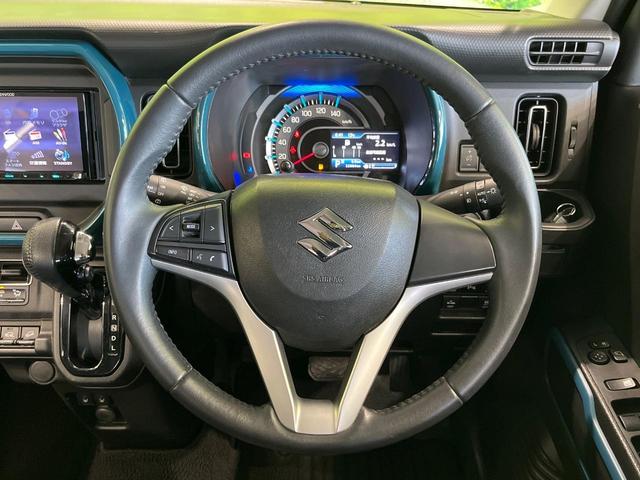 ハスラー ハイブリッドX 4WD SDナビ バックカメラ 衝突軽減 Bluetooth フルセグ LEDヘッド 革巻きステアリング パーソナルテーブル オートライト オートエアコン バニティミラー プッシュスタート ステリモ(11枚目)