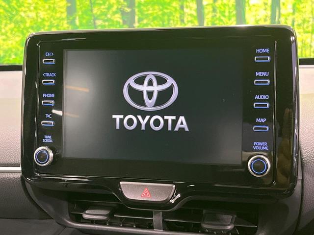 ヤリスクロス ハイブリッドZ 4WD メーカー8インチディスプレイオーディオ ブラインドスポットモニター 寒冷地仕様 全周囲カメラ 衝突軽減 レーダークルーズ LEDヘッド 革巻きステアリング パワーシート シートヒーター(5枚目)