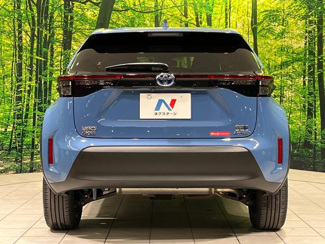 ヤリスクロス ハイブリッドZ 4WD メーカー8インチディスプレイオーディオ ブラインドスポットモニター 寒冷地仕様 全周囲カメラ 衝突軽減 レーダークルーズ LEDヘッド 革巻きステアリング パワーシート シートヒーター(15枚目)