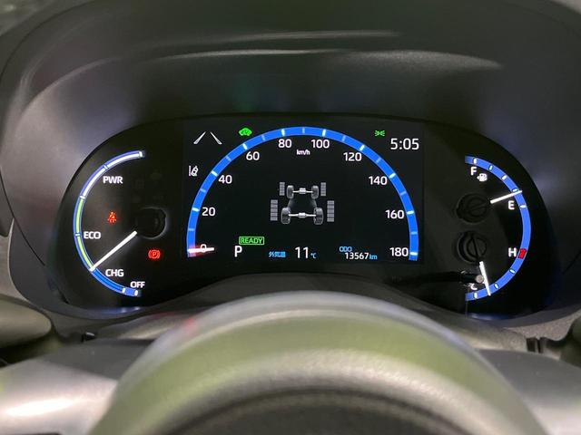 ヤリスクロス ハイブリッドZ 4WD メーカー8インチディスプレイオーディオ ブラインドスポットモニター 寒冷地仕様 全周囲カメラ 衝突軽減 レーダークルーズ LEDヘッド 革巻きステアリング パワーシート シートヒーター(25枚目)