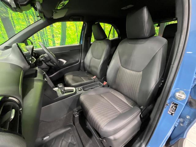 ヤリスクロス ハイブリッドZ 4WD メーカー8インチディスプレイオーディオ ブラインドスポットモニター 寒冷地仕様 全周囲カメラ 衝突軽減 レーダークルーズ LEDヘッド 革巻きステアリング パワーシート シートヒーター(31枚目)