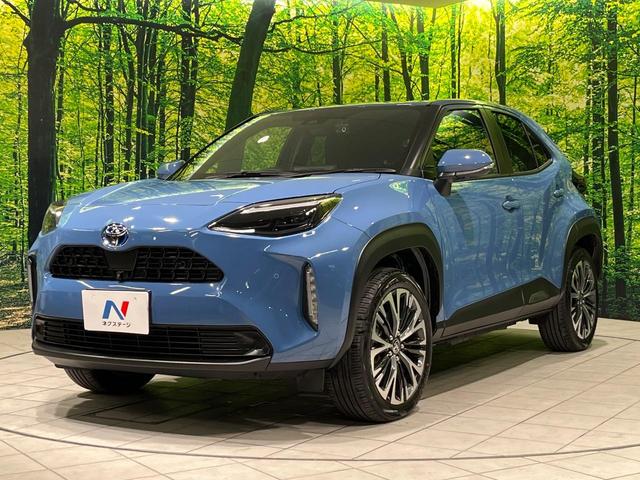 ヤリスクロス ハイブリッドZ 4WD メーカー8インチディスプレイオーディオ ブラインドスポットモニター 寒冷地仕様 全周囲カメラ 衝突軽減 レーダークルーズ LEDヘッド 革巻きステアリング パワーシート シートヒーター(68枚目)