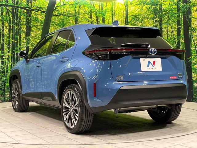 ヤリスクロス ハイブリッドZ 4WD メーカー8インチディスプレイオーディオ ブラインドスポットモニター 寒冷地仕様 全周囲カメラ 衝突軽減 レーダークルーズ LEDヘッド 革巻きステアリング パワーシート シートヒーター(70枚目)