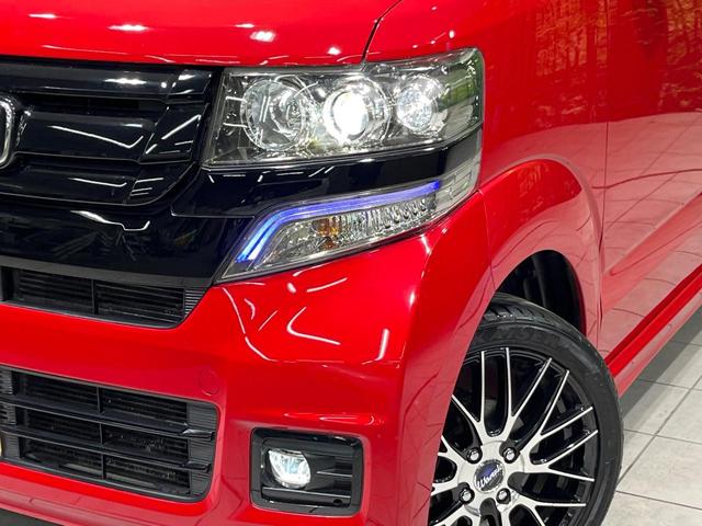 N-BOXカスタム 2トーンカラースタイル G・ターボLパッケージ SDナビ バックカメラ 両側パワスラ Bluetooth ETC ドラレコ HIDヘッド オートライト オートエアコン クルーズコントロール アイドリングストップ 電動格納ミラー パワーウィンドウ(12枚目)