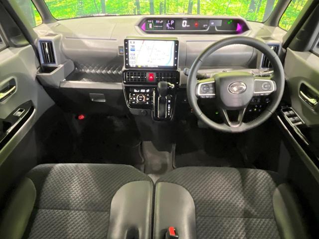 タント カスタムＲＳセレクション　４ＷＤ　純正９型ナビ　バックカメラ　衝突軽減　アダプティブクルーズ　両側電動スライドドア　フルセグ　Ｂｌｕｅｔｏｏｔｈ　ＥＴＣ　ドラレコ　ＬＥＤヘッド・フォグ　オートエアコン　オートライト　ステリモ（2枚目）