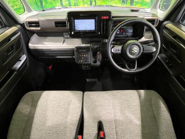 スペーシア ハイブリッドＸ　４ＷＤ　メモリーナビ　バックカメラ　衝突軽減　両側パワースライドドア　ＥＴＣ　Ｂｌｕｅｔｏｏｔｈ　フルセグ　ドラレコ　ＬＥＤヘッド　革巻きステアリング　オートエアコン　バニティミラー　スマートキー（2枚目）
