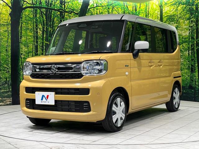 スペーシア ハイブリッドＸ　４ＷＤ　メモリーナビ　バックカメラ　衝突軽減　両側パワースライドドア　ＥＴＣ　Ｂｌｕｅｔｏｏｔｈ　フルセグ　ドラレコ　ＬＥＤヘッド　革巻きステアリング　オートエアコン　バニティミラー　スマートキー（56枚目）