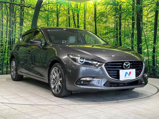 アクセラスポーツ 15XD Lパッケージ ターボ 純正ナビ バックカメラ 衝突軽減 ETC フルセグ レーダークリーズ Bluetooth LEDヘッド 革巻きステアリング オートエアコン オートライト プッシュスタート ステリモ キーレス(16枚目)