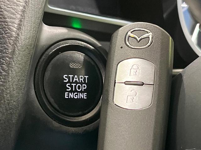 デミオ 13Sツーリング 4WD 純正ナビ 衝突軽減 ETC Bluetooth フルセグ LEDヘッド 革巻きステアリング シートヒーター オートエアコン オートライト アイドリングストップ プッシュスタート スマートキー(7枚目)