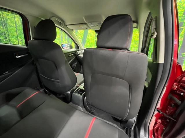 デミオ 13Sツーリング 4WD 純正ナビ 衝突軽減 ETC Bluetooth フルセグ LEDヘッド 革巻きステアリング シートヒーター オートエアコン オートライト アイドリングストップ プッシュスタート スマートキー(30枚目)