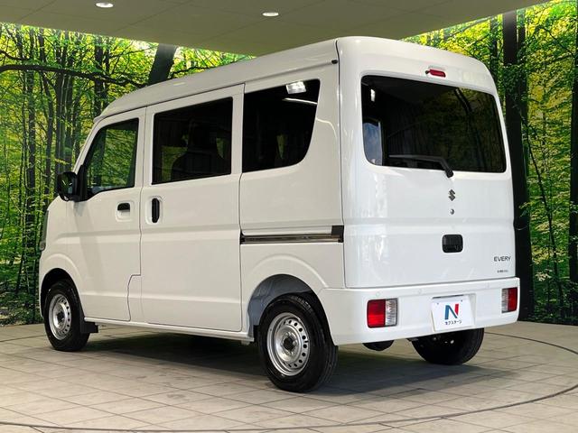 エブリイ ＰＡリミテッド　４ＷＤ　届出済未使用車　ＣＤオーディオ　ＡＭ／ＦＭ　衝突軽減　アイドリングストップ　横滑り防止機能　パワーウィンドウ　プライバシーガラス　バニティミラー（47枚目）