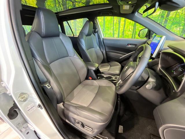 カローラクロス ハイブリッド Z 4WD パノラマルーフ 純正10.5型ナビ機能付きディスプレイオーディオ 全周囲カメラ 衝突軽減 レーダークルーズ パワーバックドア フルセグ Bluetooth ETC ドラレコ シートヒーター(8枚目)