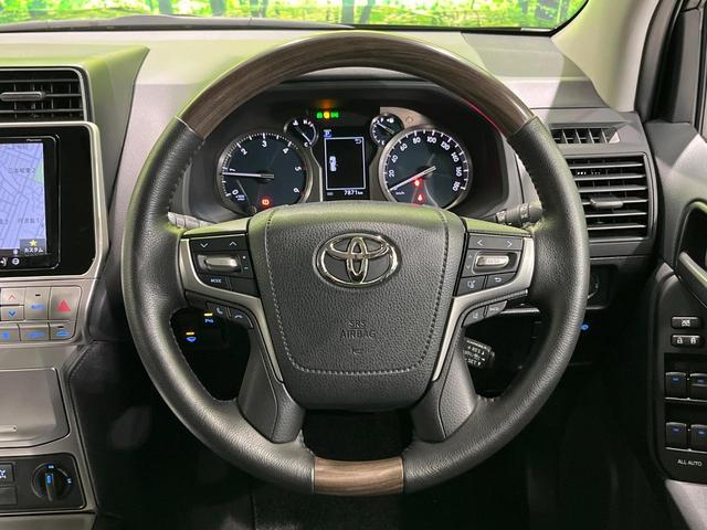 ランドクルーザープラド TX 4WD ディーゼル モデリスタ ムーンルーフ ルーフレール SDナビ 衝突軽減 レーダークルーズ フルセグ Bluetooth再生 LEDヘッド ドラレコ コーナーセンサー オートハイビーム ETC(12枚目)