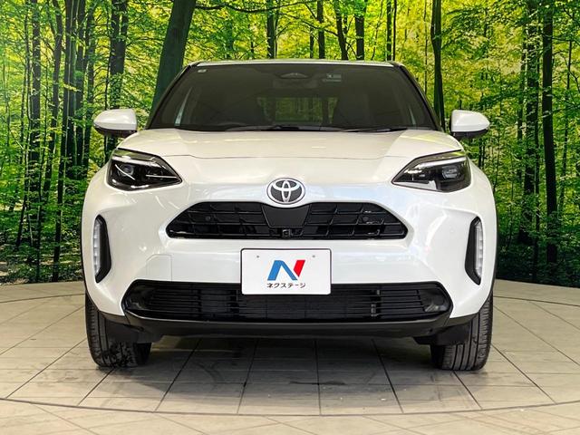 ヤリスクロス Ｚ　純正８型ナビ機能付ディスプレイオーディオ　全周囲カメラ　衝突軽減　レーダークルーズ　Ｂｌｕｅｔｏｏｔｈ　ドラレコ　ＥＴＣ　シートヒーター　ＬＥＤヘッド　オートエアコン　オートライト　革巻きステアリング（14枚目）