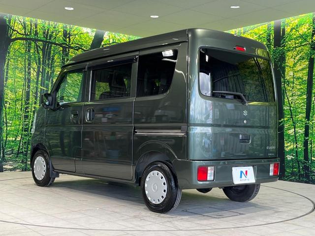 エブリイ ジョイン 4WD 純正ナビ 衝突軽減 Bluetooth フルセグ ドラレコ ETC オートライト リモコンキー スライドドア 横滑り防止 電動格納ミラー プライバシーガラス シートバックポケット(51枚目)