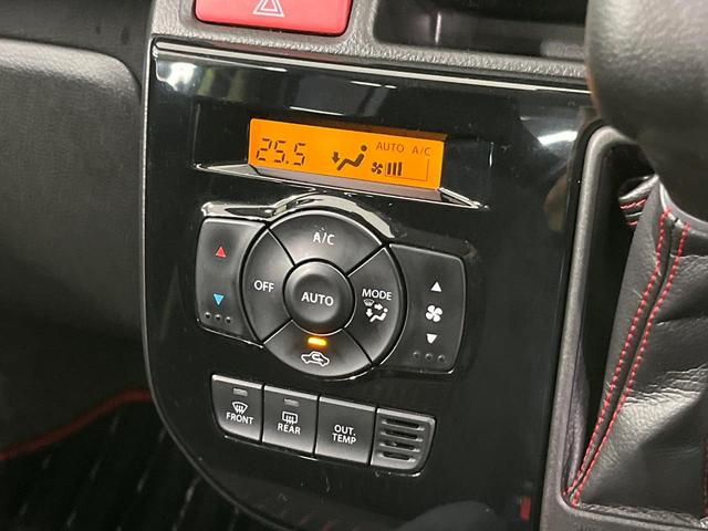 アルトターボＲＳ ベースグレード　ターボ　衝突軽減　ＥＴＣ　シートヒーター　ＬＥＤヘッド　オートエアコン　オートライト　スマートキー　プッシュスタート　革巻きステアリング　パドルシフト　アイドリングストップ　横滑り防止　バニティミラー（4枚目）