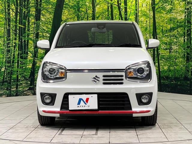 アルトターボＲＳ ベースグレード　ターボ　衝突軽減　ＥＴＣ　シートヒーター　ＬＥＤヘッド　オートエアコン　オートライト　スマートキー　プッシュスタート　革巻きステアリング　パドルシフト　アイドリングストップ　横滑り防止　バニティミラー（14枚目）