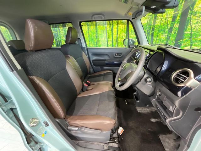 ハスラー ＪスタイルＩＩＩ　４ＷＤ　ＳＤナビ　衝突軽減　ＥＴＣ　Ｂｌｕｅｔｏｏｔｈ　フルセグ　ＨＩＤヘッド　オートライト　アイドリングストップ　シートヒーター　オートエアコン　プライバシーガラス　プッシュスタート　スマートキー（8枚目）