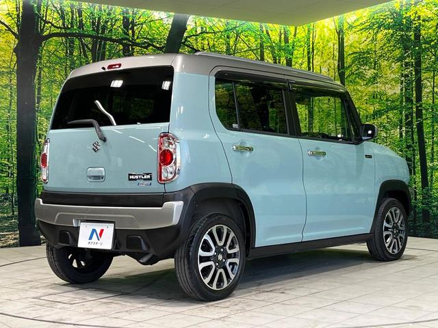 ハスラー ＪスタイルＩＩＩ　４ＷＤ　ＳＤナビ　衝突軽減　ＥＴＣ　Ｂｌｕｅｔｏｏｔｈ　フルセグ　ＨＩＤヘッド　オートライト　アイドリングストップ　シートヒーター　オートエアコン　プライバシーガラス　プッシュスタート　スマートキー（17枚目）