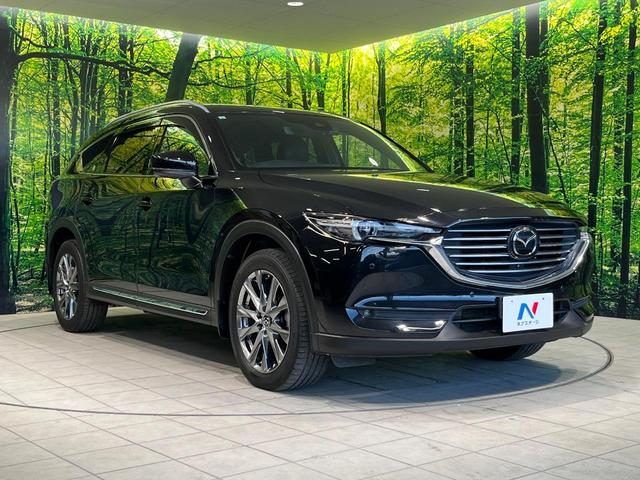 CX-8 XD Lパッケージ 4WD ターボ ディーゼル 7人乗 純正ナビ 全周囲カメラ 衝突軽減 レーダークルーズ パワーバックドア 革シート メモリー機能付パワーシート シートベンチレーション リアオートエアコン ドラレコ(17枚目)