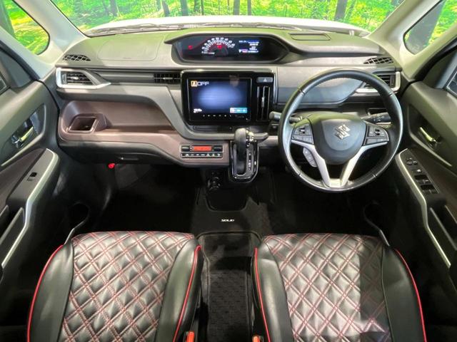 ソリオバンディット ハイブリッドMV 純正9型ナビ 両側パワースライドドア 全周囲カメラ 衝突軽減 ETC Bluetooth フルセグ アダプティブクルーズ ドラレコ LEDヘッド 革巻きステアリング シートヒーター スマートキー(2枚目)