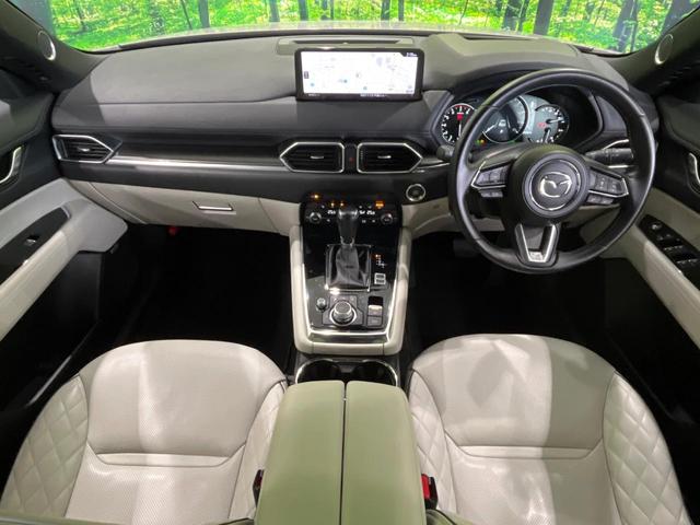 CX-8 25T エクスクルーシブモード 4WD BOSEサウンド 純正10.25型ナビ 電動リアゲート 全周囲カメラ 衝突軽減 レーダークルーズ Bluetooth ETC シートベンチレーション ステアリングヒーター LEDヘッド(2枚目)