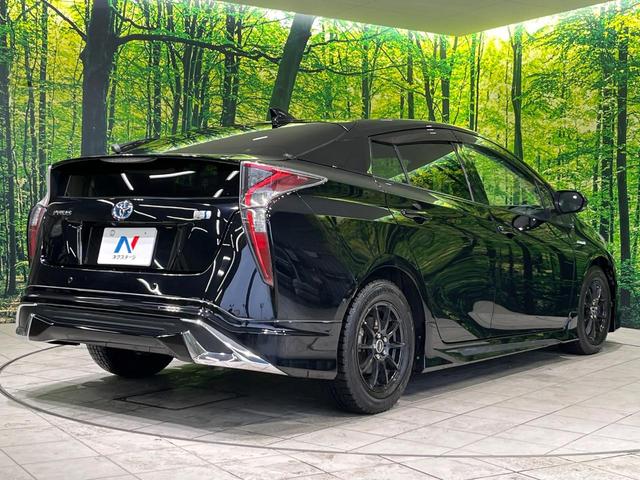 プリウス Aツーリングセレクション モデリスタエアロ 純正9型ナビ バックカメラ 衝突軽減 レーダークルーズ ブラインドスポットモニター シートヒーター LEDヘッド 革巻きステアリング オートワイパー ヘッドアップディスプレイ(17枚目)