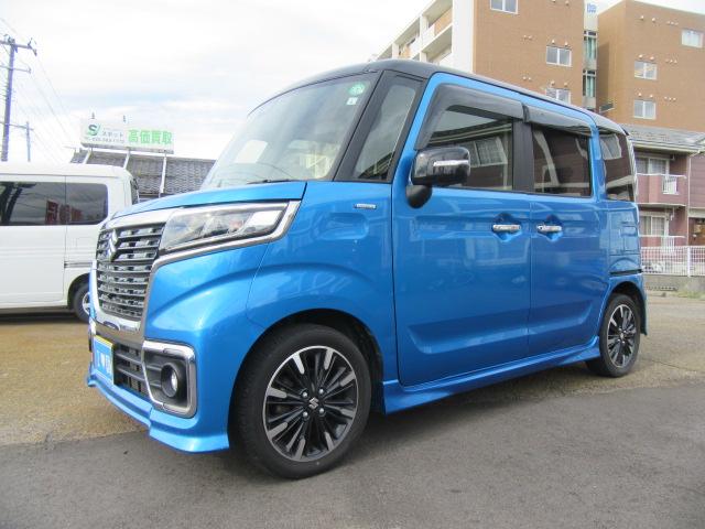スペーシアカスタム ハイブリッドXSターボ 4WD ターボ ナビ&TV 全方位カメラ シートヒーター 左右パワースライドドア(11枚目)