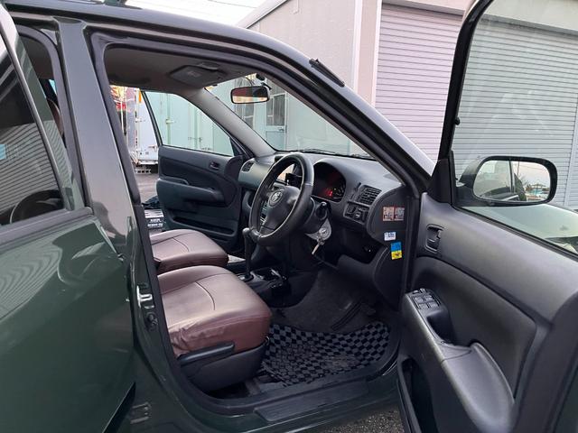 サクシードワゴン ＴＸ　Ｇパッケージリミテッド　グリーン全塗装・マット仕上・ＭＴタイヤ・ナビ・ＴＶ・ＥＴＣ・電動格納ミラー・ルーフラック・レザーシートカバー（6枚目）