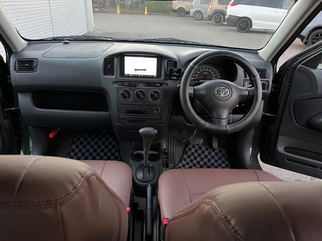 サクシードワゴン ＴＸ　Ｇパッケージリミテッド　グリーン全塗装・マット仕上・ＭＴタイヤ・ナビ・ＴＶ・ＥＴＣ・電動格納ミラー・ルーフラック・レザーシートカバー（11枚目）