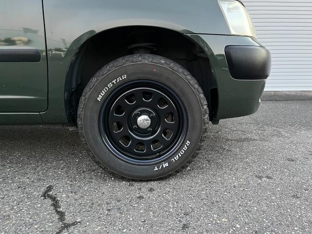 サクシードワゴン ＴＸ　Ｇパッケージリミテッド　グリーン全塗装・マット仕上・ＭＴタイヤ・ナビ・ＴＶ・ＥＴＣ・電動格納ミラー・ルーフラック・レザーシートカバー（16枚目）