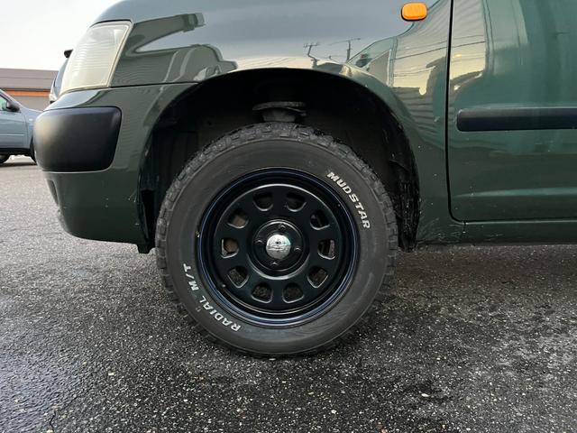 サクシードワゴン ＴＸ　Ｇパッケージリミテッド　グリーン全塗装・マット仕上・ＭＴタイヤ・ナビ・ＴＶ・ＥＴＣ・電動格納ミラー・ルーフラック・レザーシートカバー（17枚目）