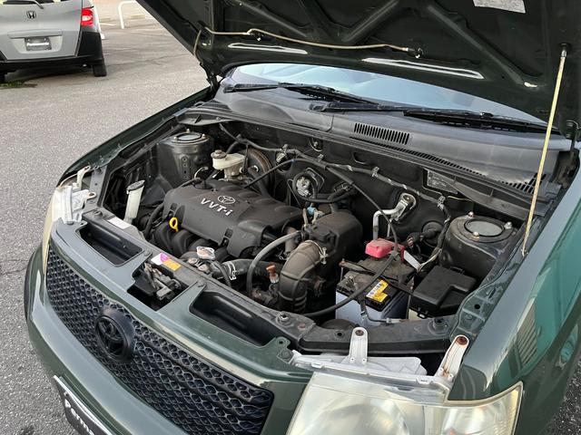 サクシードワゴン ＴＸ　Ｇパッケージリミテッド　グリーン全塗装・マット仕上・ＭＴタイヤ・ナビ・ＴＶ・ＥＴＣ・電動格納ミラー・ルーフラック・レザーシートカバー（21枚目）