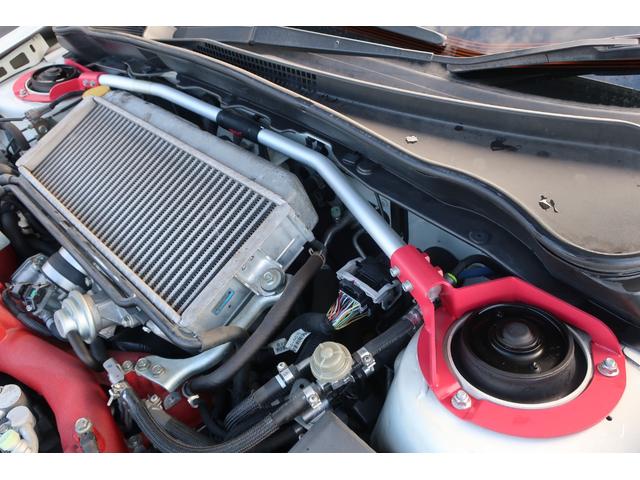 インプレッサ ＷＲＸ　ＳＴＩ　Ａライン　ｏｐブラックレザーシート　ｏｐＳＴＩタワーバー　ｏｐＳＴＩトランクスポイラー　ｏｐカラー　シートヒーター　オートライト　オートワイパー　３６０ドラレコ　Ｂカメラ　パドルシフト　クルコン　前ナンバー岡山（7枚目）