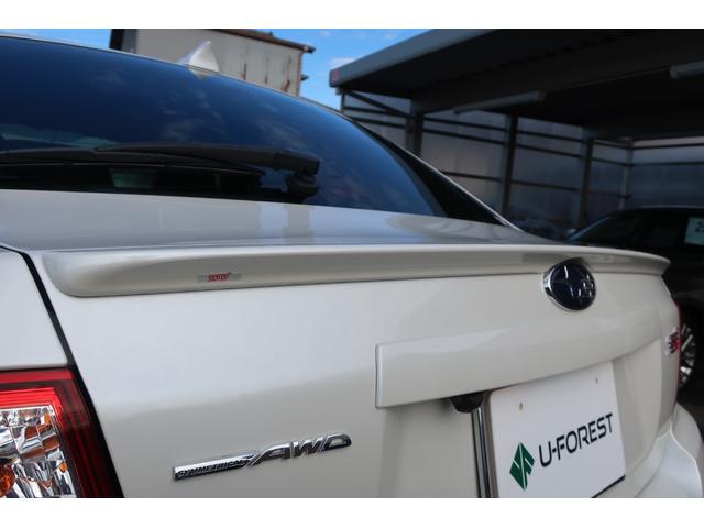 インプレッサ ＷＲＸ　ＳＴＩ　Ａライン　ｏｐブラックレザーシート　ｏｐＳＴＩタワーバー　ｏｐＳＴＩトランクスポイラー　ｏｐカラー　シートヒーター　オートライト　オートワイパー　３６０ドラレコ　Ｂカメラ　パドルシフト　クルコン　前ナンバー岡山（40枚目）