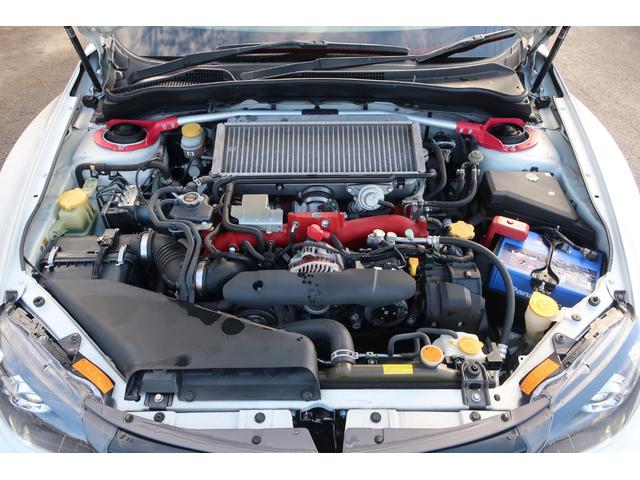 インプレッサ ＷＲＸ　ＳＴＩ　Ａライン　ｏｐブラックレザーシート　ｏｐＳＴＩタワーバー　ｏｐＳＴＩトランクスポイラー　ｏｐカラー　シートヒーター　オートライト　オートワイパー　３６０ドラレコ　Ｂカメラ　パドルシフト　クルコン　前ナンバー岡山（42枚目）