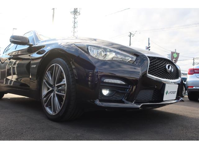 スカイライン ３５０ＧＴ　ＦＯＵＲ　ハイブリッド　タイプＳＰ　黒本革シート　ＢＯＳＥサウンド　パドルシフト　ＯＰカラー　１９インチＡＷ　インテリジェントクルーズＣ　エマージェンシーＢ　ブラインドスポットＭ　アラウンドビューＭ　シートヒーター　前後ソナー　４ＷＤ（34枚目）