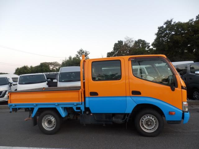 ダイナトラック Wキャブロング 4WD 6人乗りRヒータ関東仕入(3枚目)